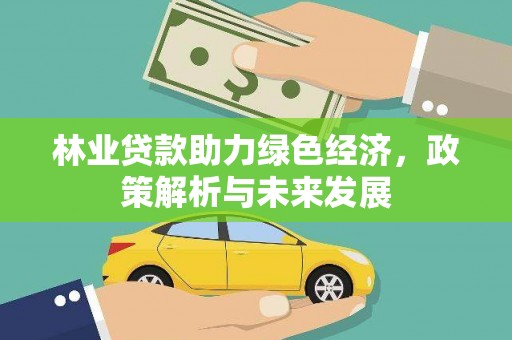 分宜林业贷款助力绿色经济，政策解析与未来发展