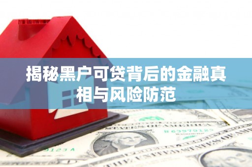 临沧揭秘黑户可贷背后的金融真相与风险防范