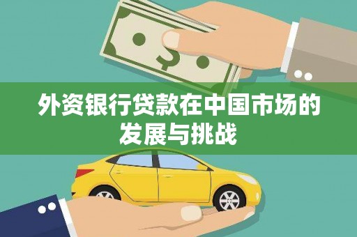 天元外资银行贷款在中国市场的发展与挑战