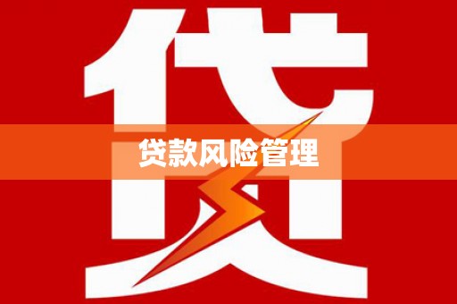 广汉贷款风险管理