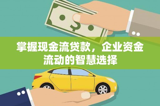 息县掌握现金流贷款，企业资金流动的智慧选择
