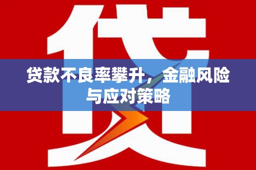 淄博贷款不良率攀升，金融风险与应对策略