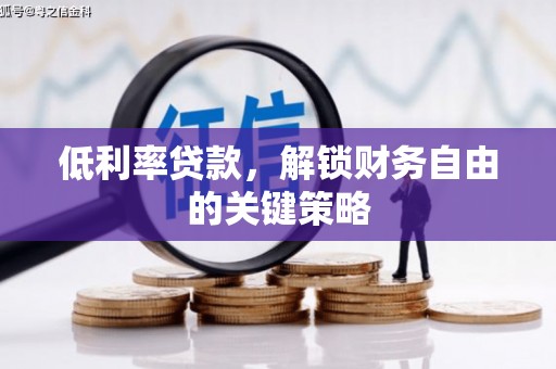 孝昌低利率贷款，解锁财务自由的关键策略