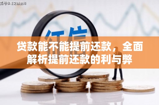 昭平贷款能不能提前还款，全面解析提前还款的利与弊