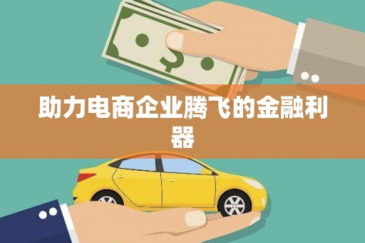 汝阳助力电商企业腾飞的金融利器